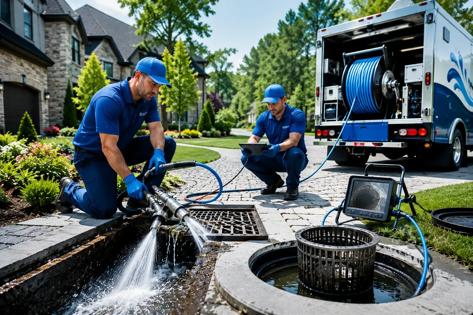 Local outdoor drain cleaning professionals in Cedar Hill, MO
