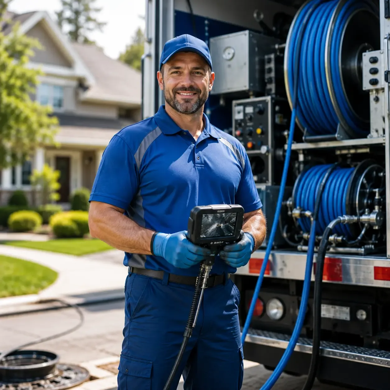 Local outdoor drain cleaning specialists in Cedar Hill, MO